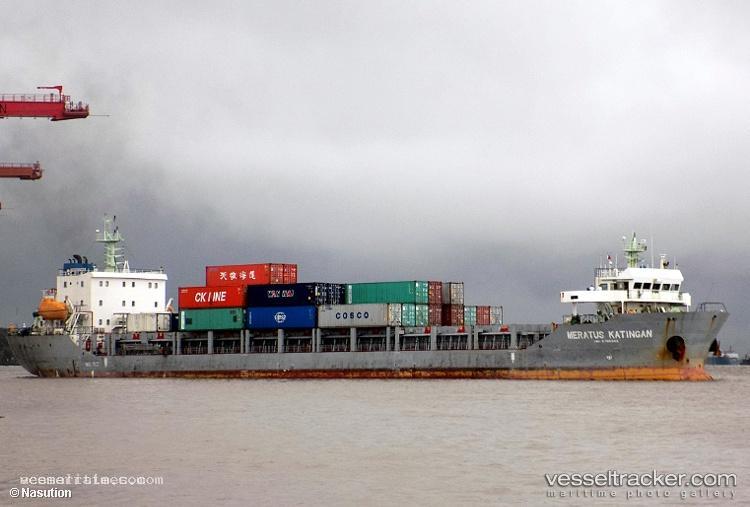 Meratus-Katingan - Container Ship vessel registered in Indonesia