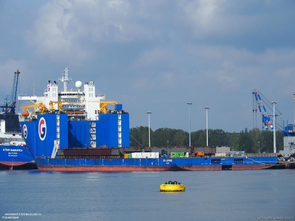 Gpo-Sapphire - Heavy Load Carrier vessel registered in Marshall Islands
