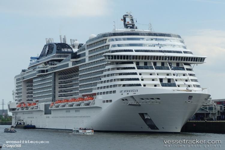 Msc-Meraviglia - Cruise Ship vessel registered in Malta