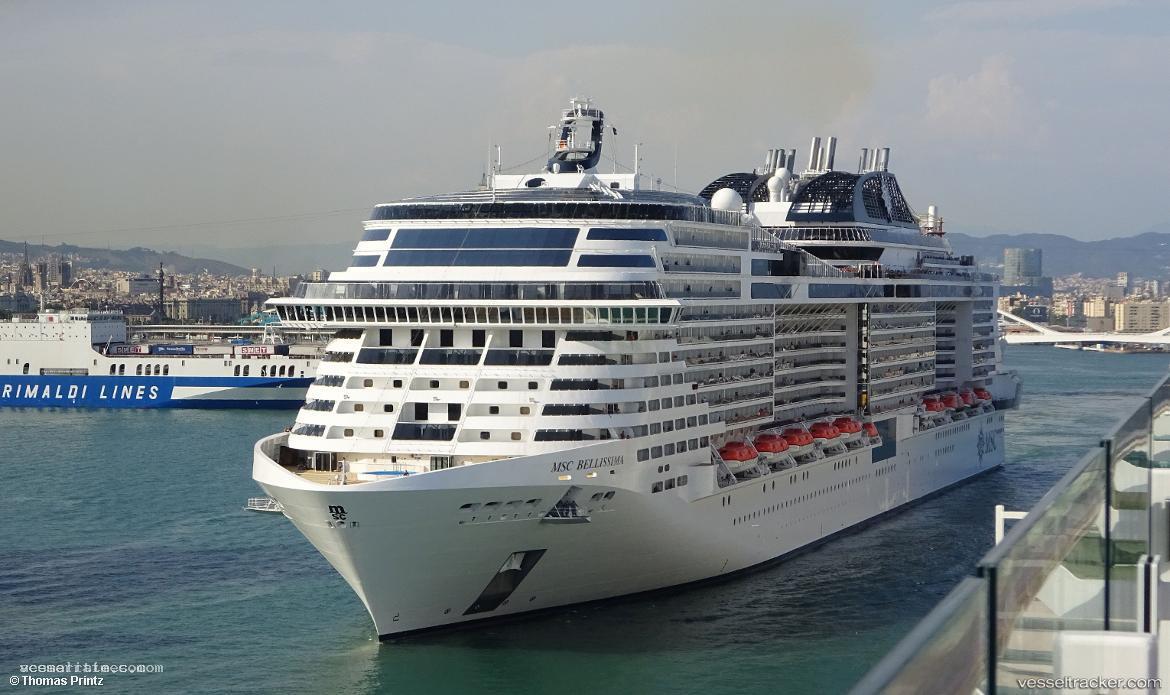 Msc-Bellissima - Cruise Ship vessel registered in Malta