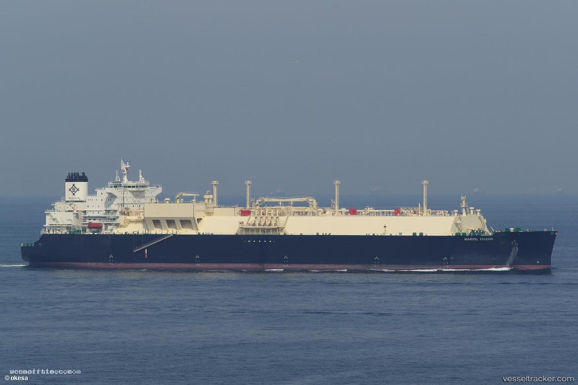 Marvel-Falcon - Lng Tanker vessel registered in Singapore