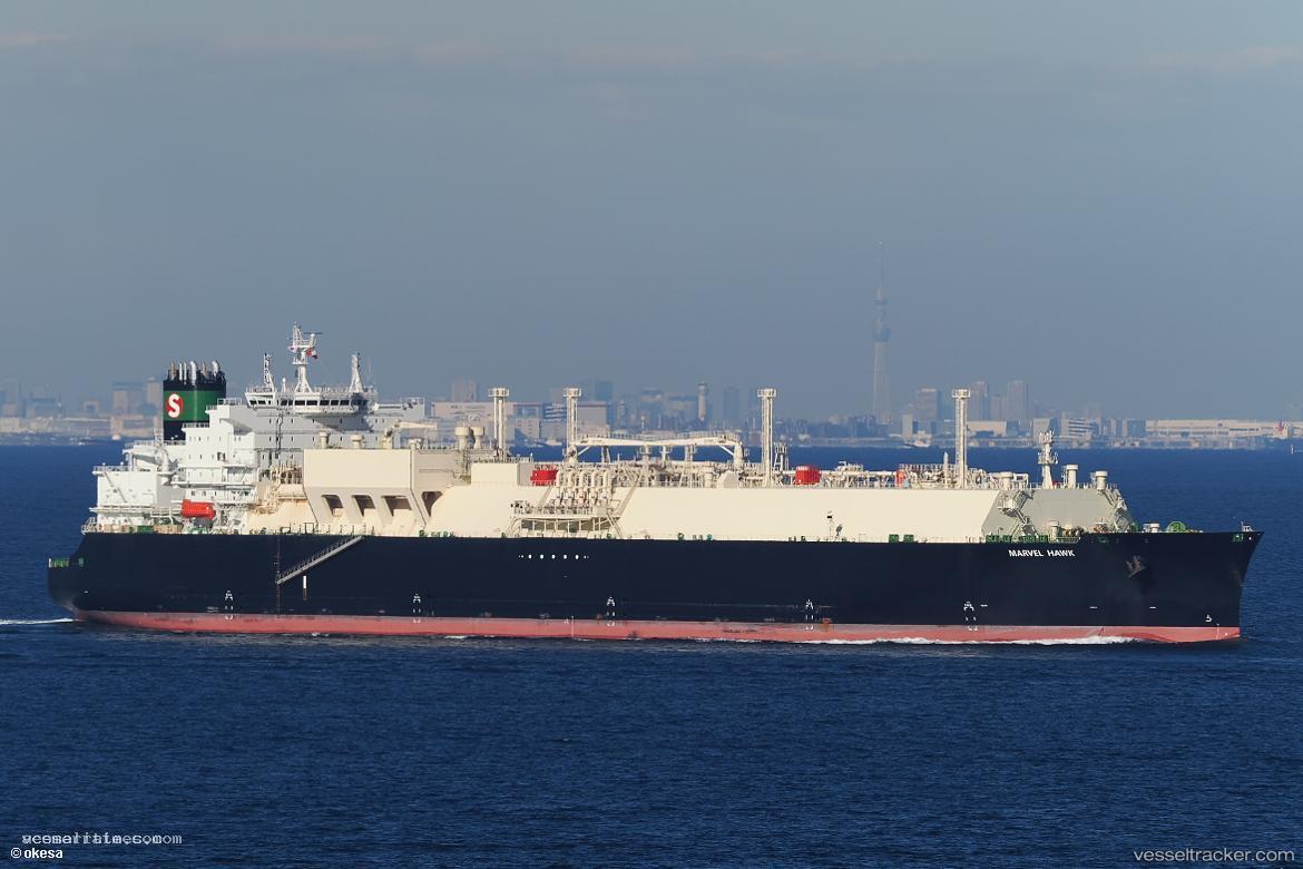 Marvel-Hawk - Lng Tanker vessel registered in Singapore