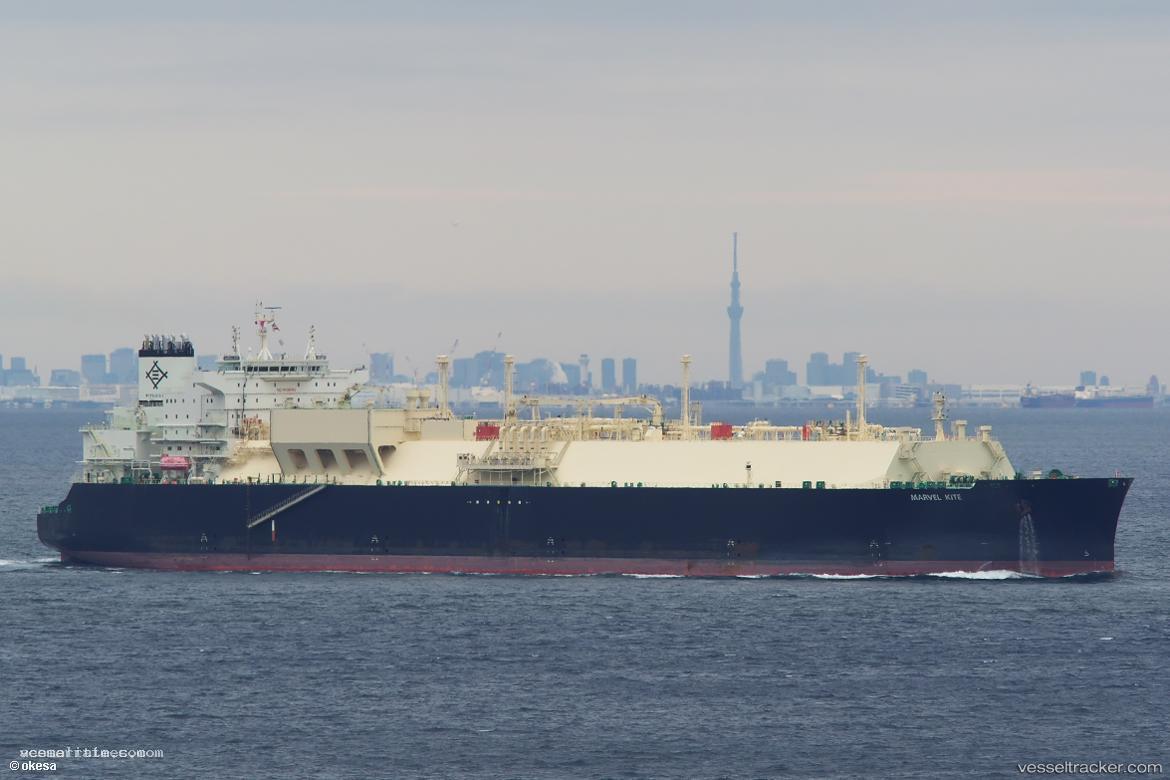 Marvel-Kite - Lng Tanker vessel registered in Singapore
