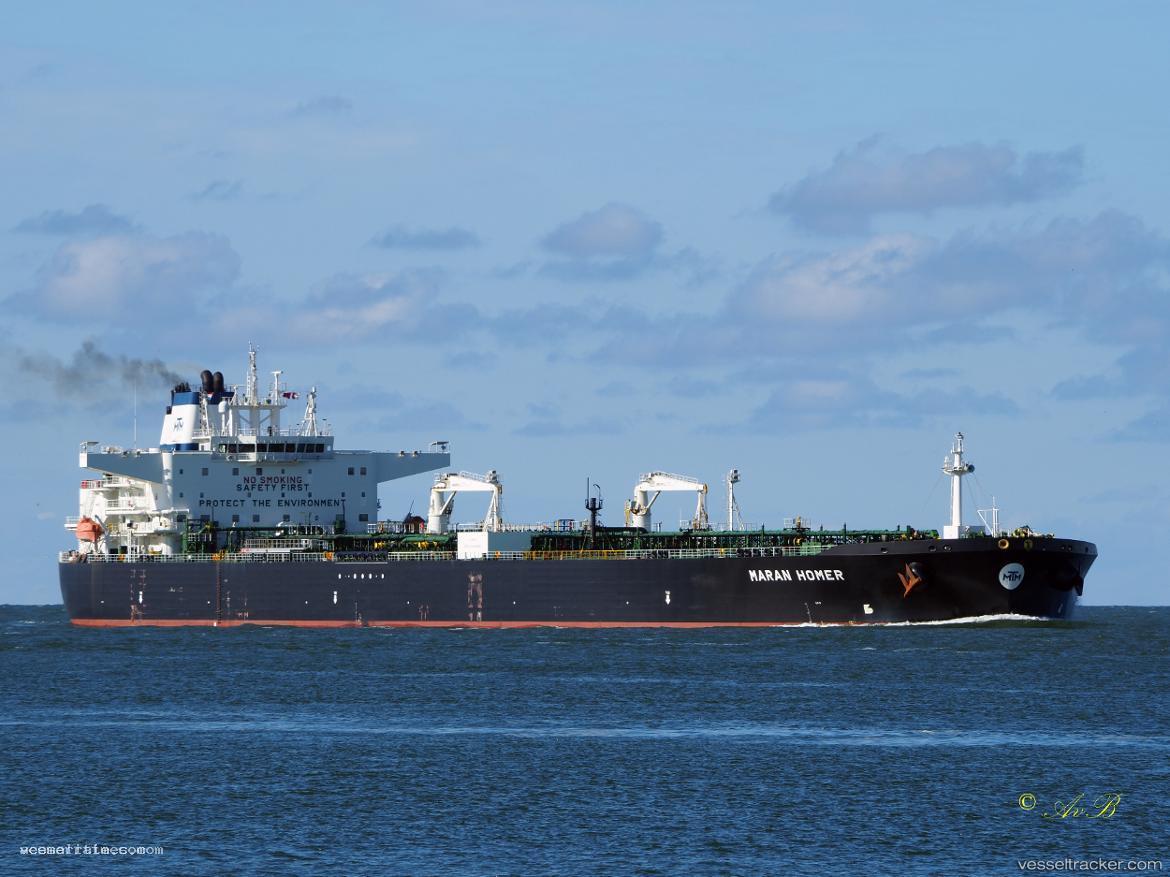 Maran-Homer - Crude Oil Tanker vessel registered in Greece