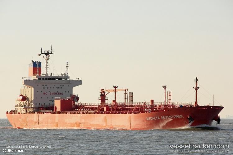 Medalta-Adventurer - Chemical Oil Products Tanker vessel registered in Cayman Islands