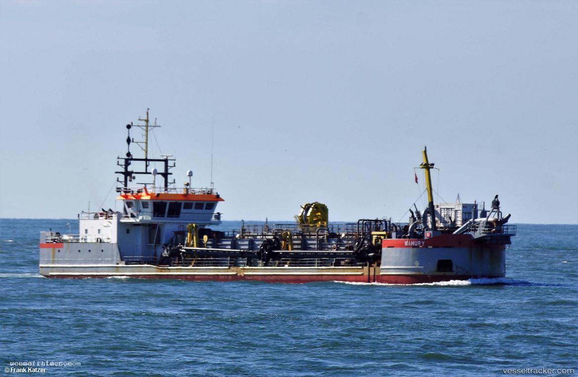 Mahury - Hopper Dredger vessel registered in Netherlands