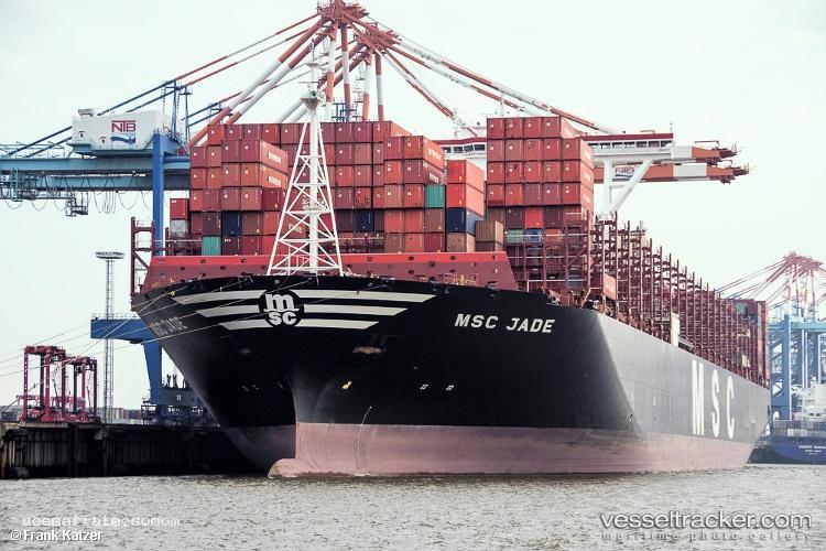 Msc-Jade - Container Ship vessel registered in Liberia