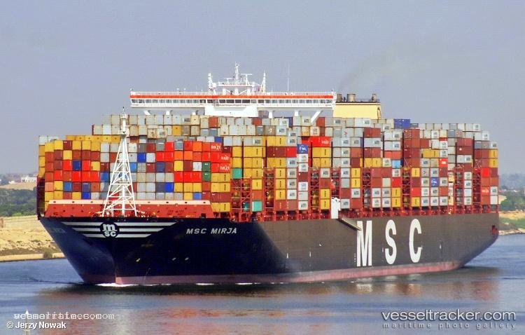 Msc-Mirja - Container Ship vessel registered in Liberia