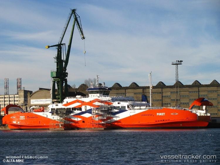 Piret - Passenger Ro Ro Cargo Ship vessel registered in Estonia