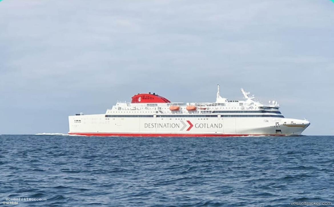 Visby - Passenger Ro Ro Cargo Ship vessel registered in Sweden