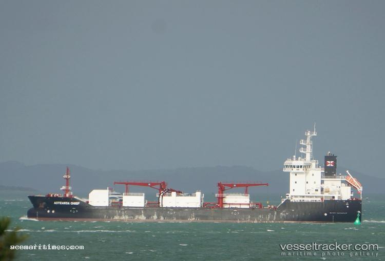 Aotearoa-Chief - Cement Carrier vessel registered in New Zealand