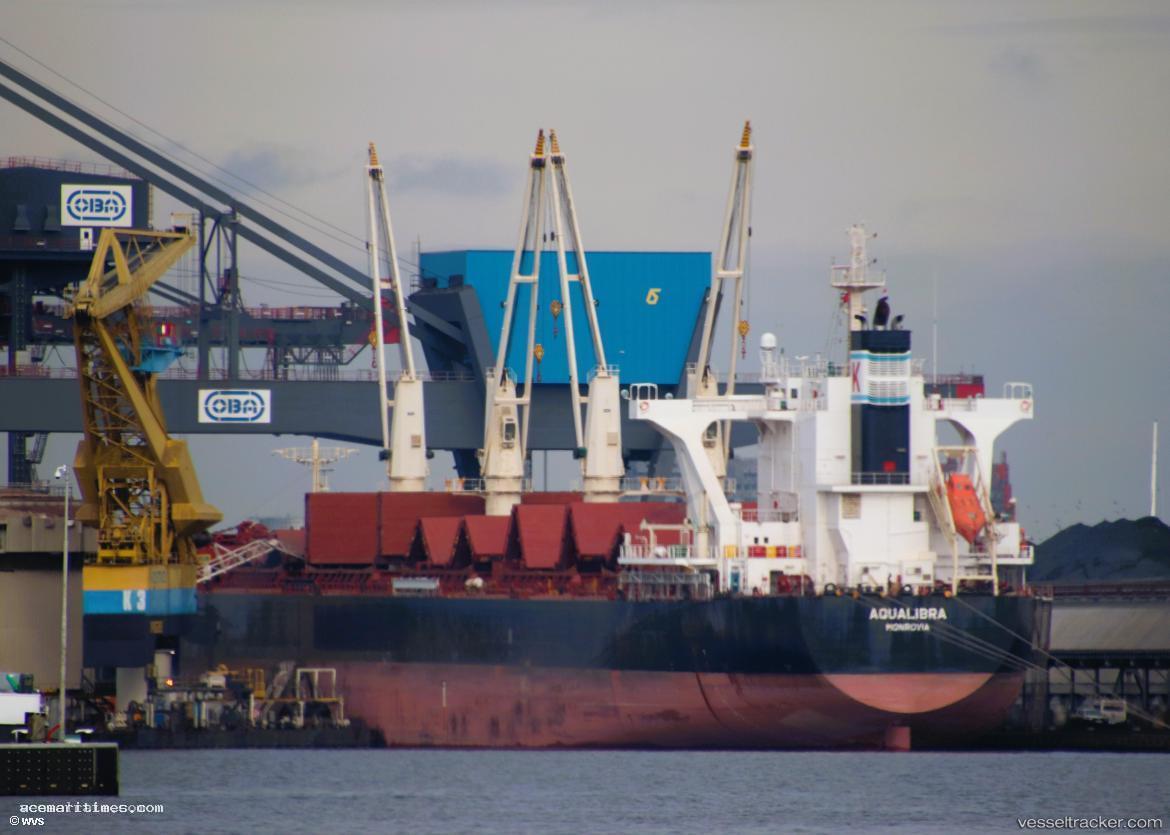 Aqualibra - Bulk Carrier vessel registered in Liberia