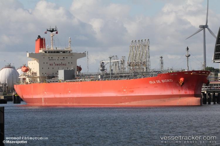 Isla-De-Bioko - Chemical Oil Products Tanker vessel registered in Panama