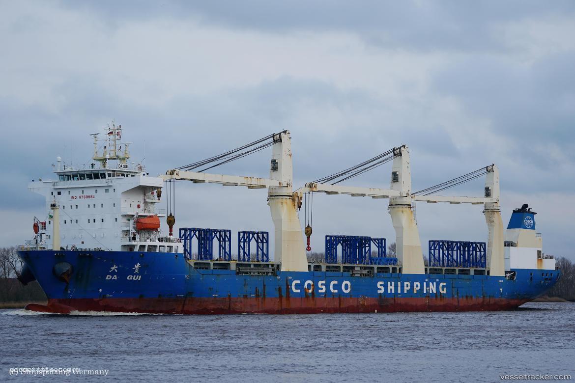Da-Gui - General Cargo Ship vessel registered in China