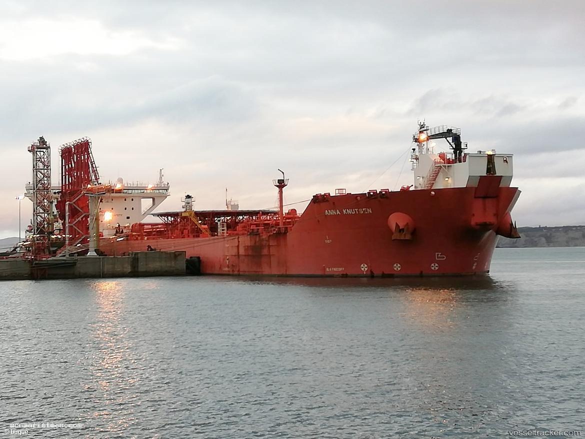 Anna-Knutsen - Crude Oil Tanker vessel registered in Denmark