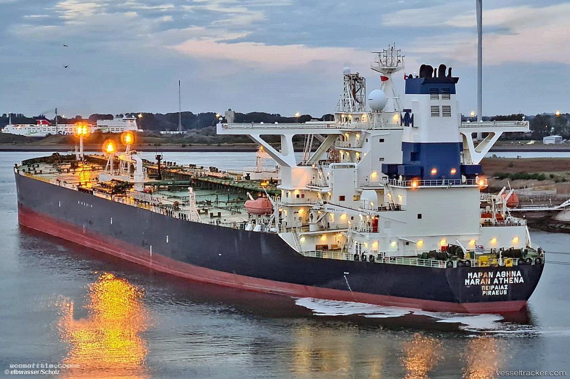 Maran-Athena - Crude Oil Tanker vessel registered in Greece