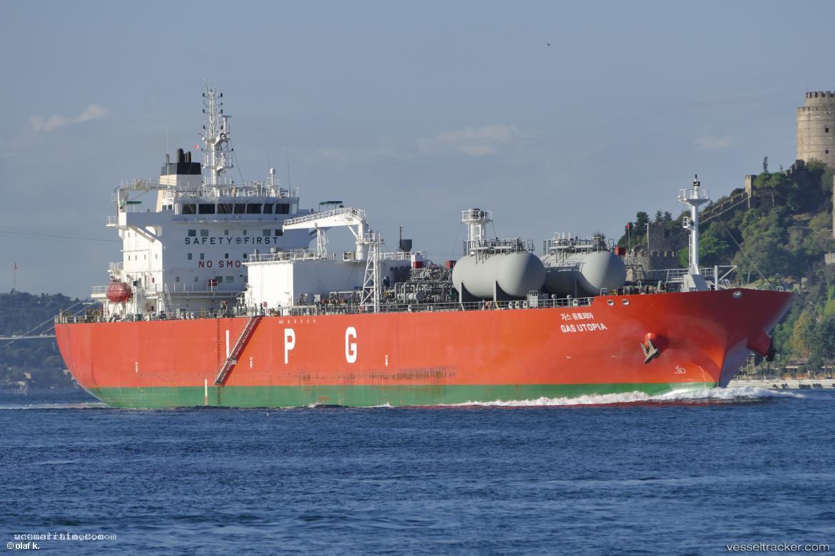 Gas-Utopia - Lpg Tanker vessel registered in Panama