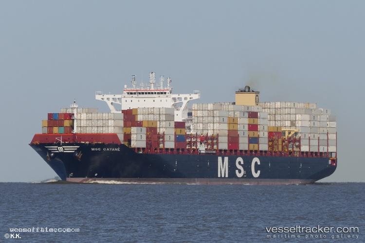 Msc-Gayane - Container Ship vessel registered in Liberia