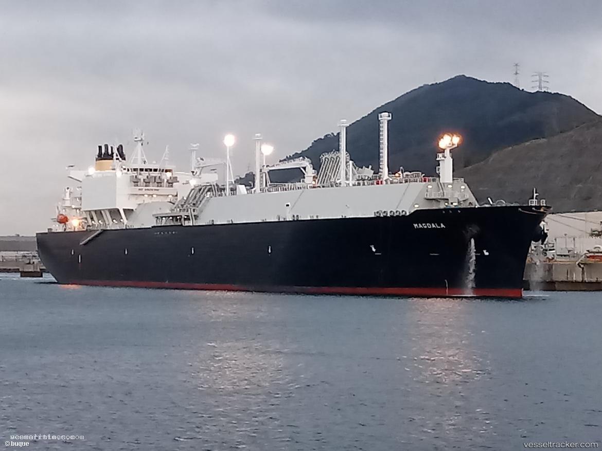 Magdala - Lng Tanker vessel registered in Bahamas