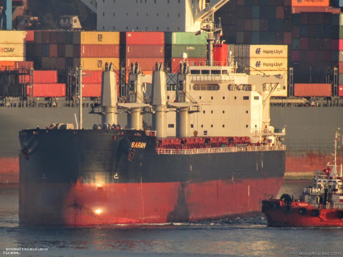 Sarah - Bulk Carrier vessel registered in United Kingdom