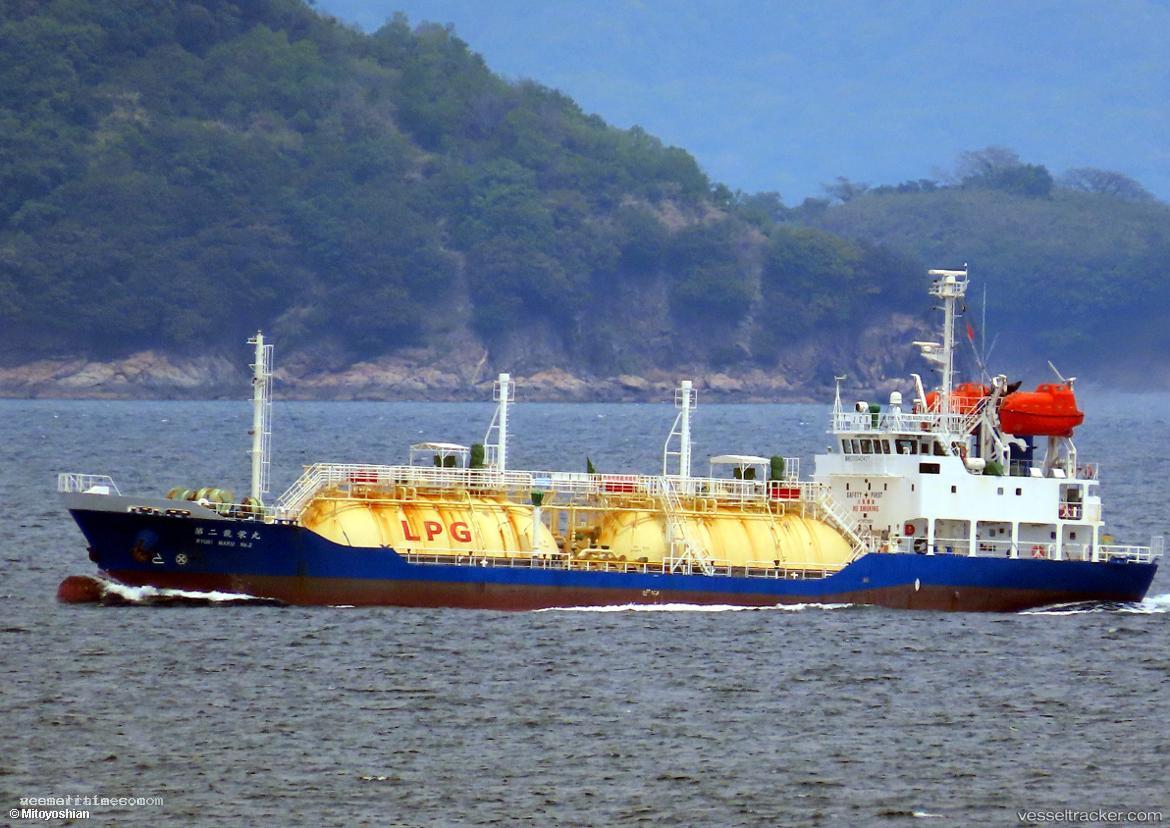 Ryueimaru-No.2 - Lpg Tanker vessel registered in Japan