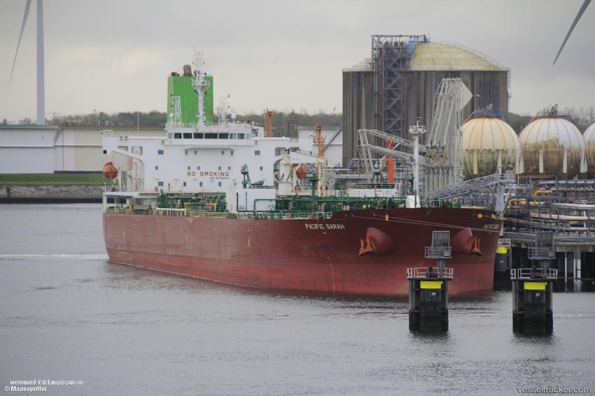 Pacific-Sarah - Chemical Oil Products Tanker vessel registered in Marshall Islands