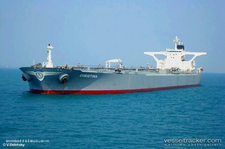 Christina - Crude Oil Tanker vessel registered in Greece
