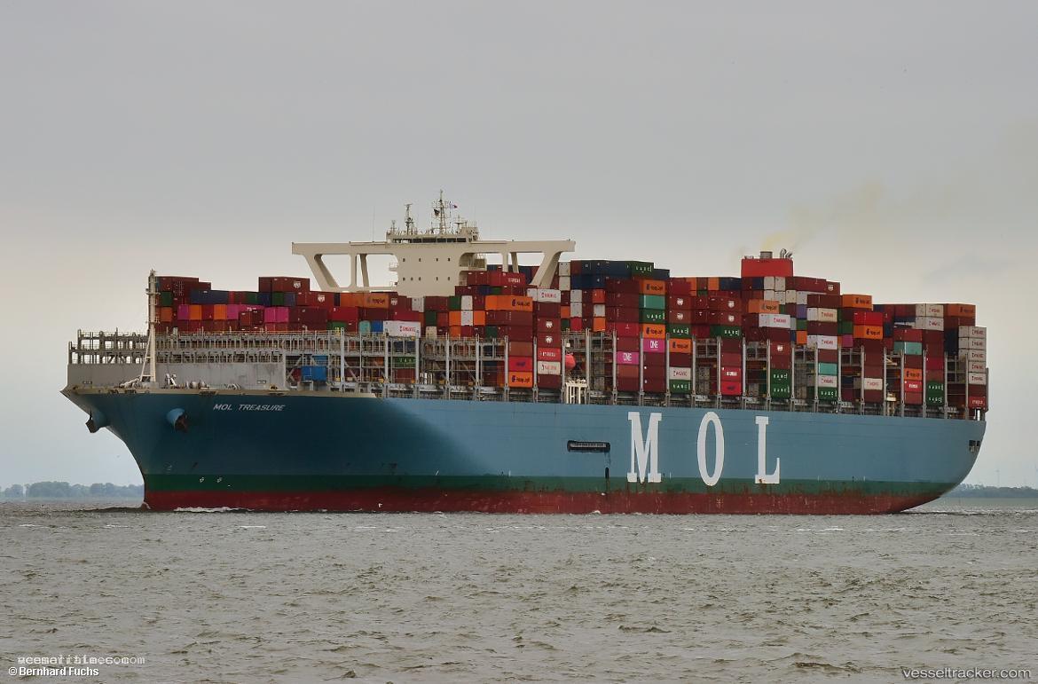 One-Treasure - Container Ship vessel registered in Panama