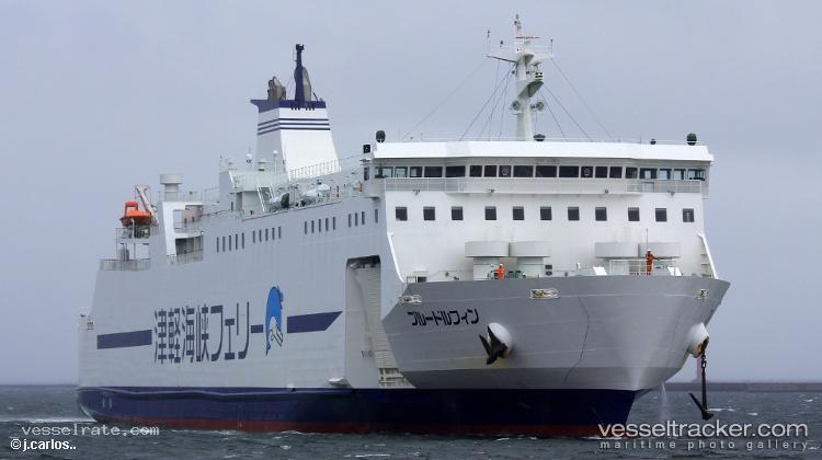 Blue-Dolphin - Passenger Ro Ro Cargo Ship vessel registered in Japan