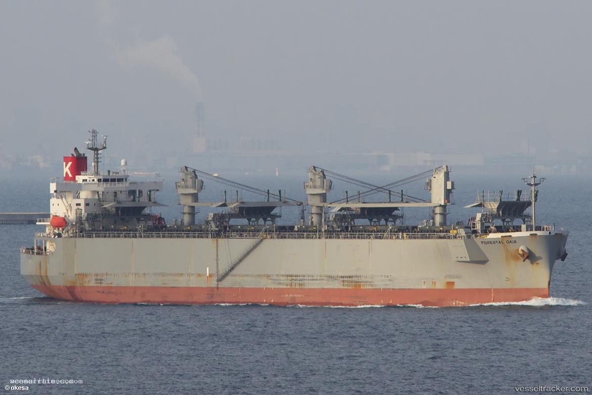 Forestal-Gaia - Wood Chips Carrier vessel registered in Japan