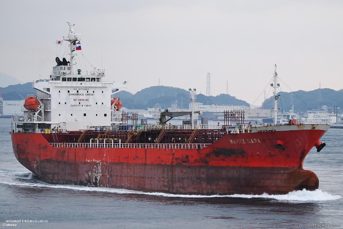 Marex-Sara - Chemical Oil Products Tanker vessel registered in Singapore