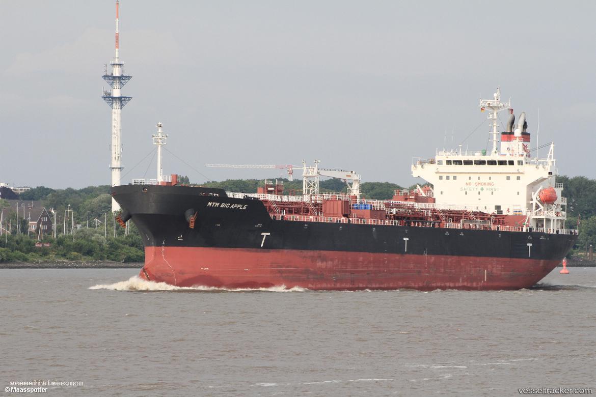 Mtm-Big-Apple - Chemical Oil Products Tanker vessel registered in Singapore