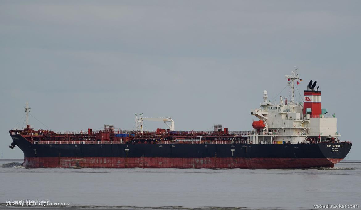 Mtm-New-Port - Chemical Oil Products Tanker vessel registered in Singapore