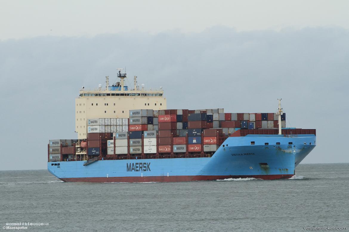 Vistula-Maersk - Container Ship vessel registered in Denmark