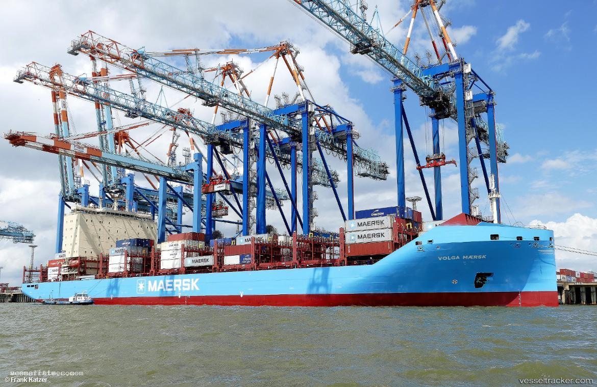 Volga-Maersk - Container Ship vessel registered in Denmark