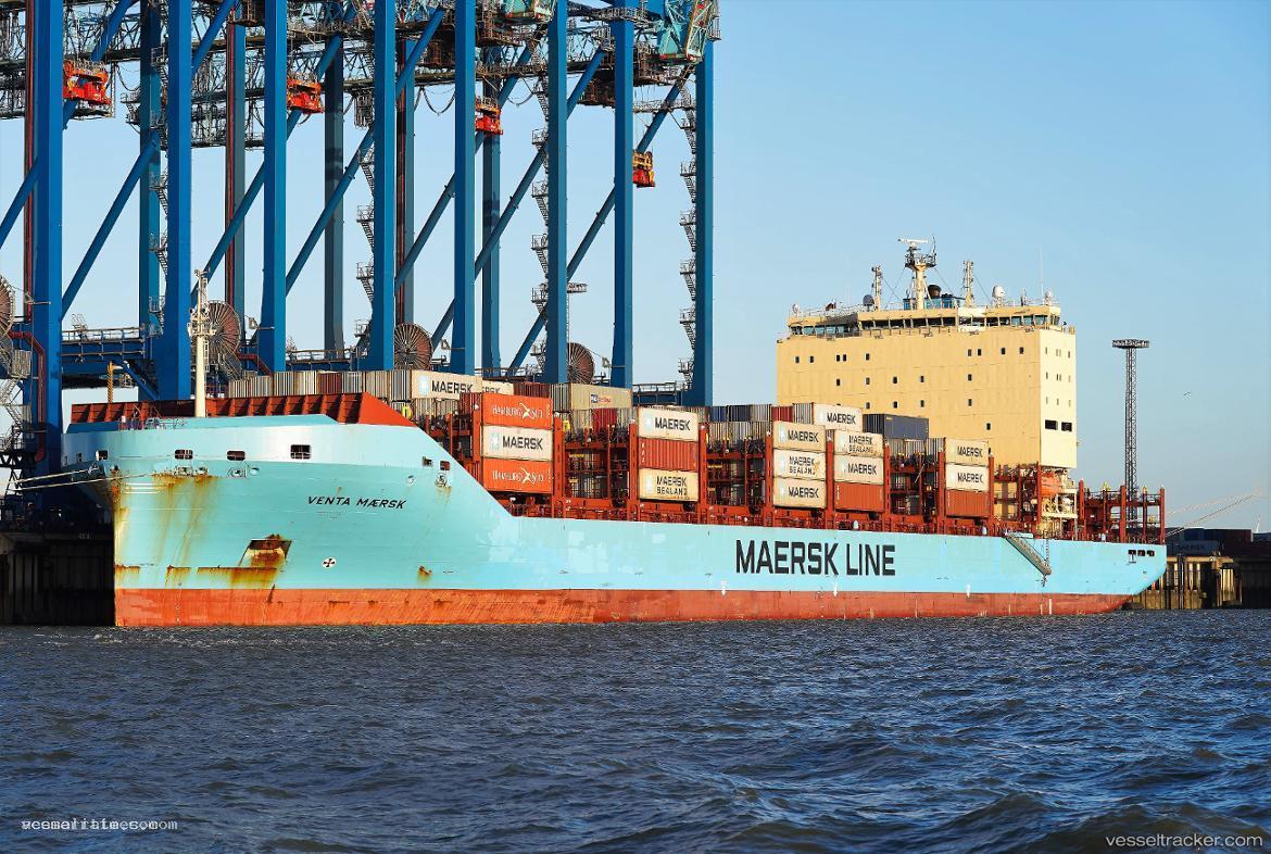 Venta-Maersk - Container Ship vessel registered in Denmark