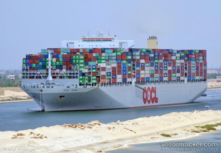 Oocl-Japan - Container Ship vessel registered in Hong Kong