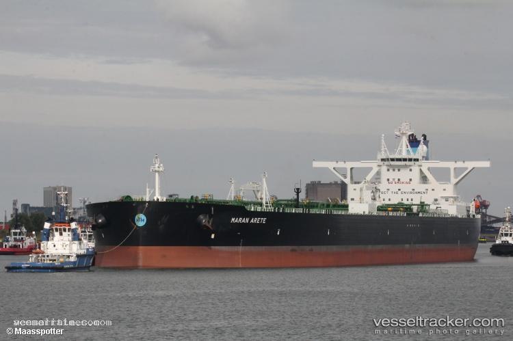 Maran-Arete - Crude Oil Tanker vessel registered in Greece