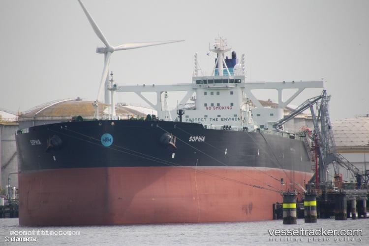 Sophia - Crude Oil Tanker vessel registered in Greece