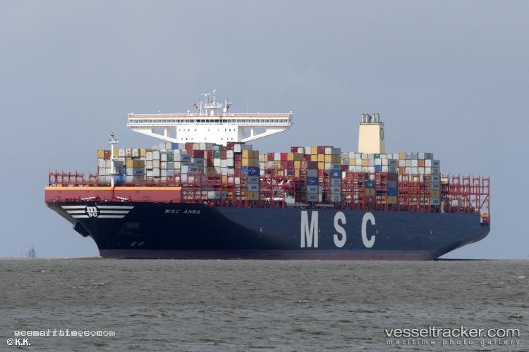 Msc-Anna - Container Ship vessel registered in Liberia