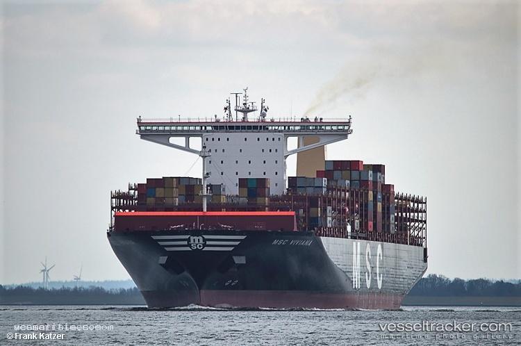 Msc-Viviana - Container Ship vessel registered in Liberia