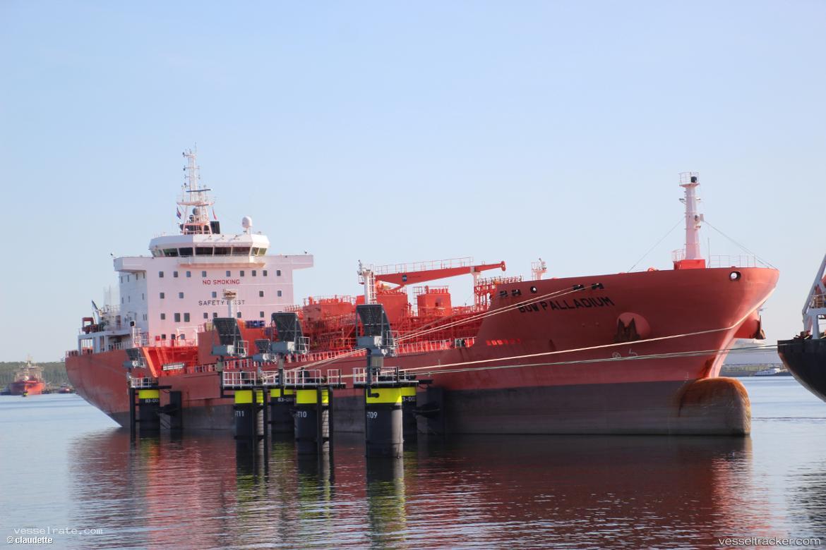 Bow-Palladium - Chemical Oil Products Tanker vessel registered in Norway