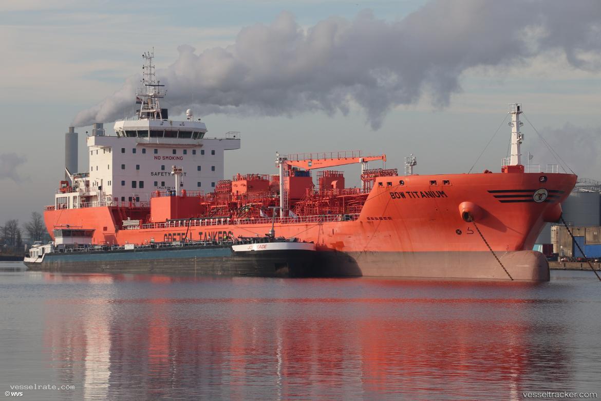 Bow-Titanium - Chemical Oil Products Tanker vessel registered in Norway