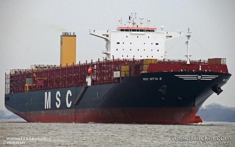 Msc-Nitya-B - Container Ship vessel registered in Portugal