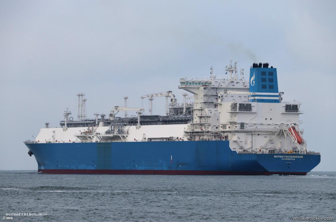 Marshal-Vasilevskiy - Fsru Tanker vessel registered in Russia
