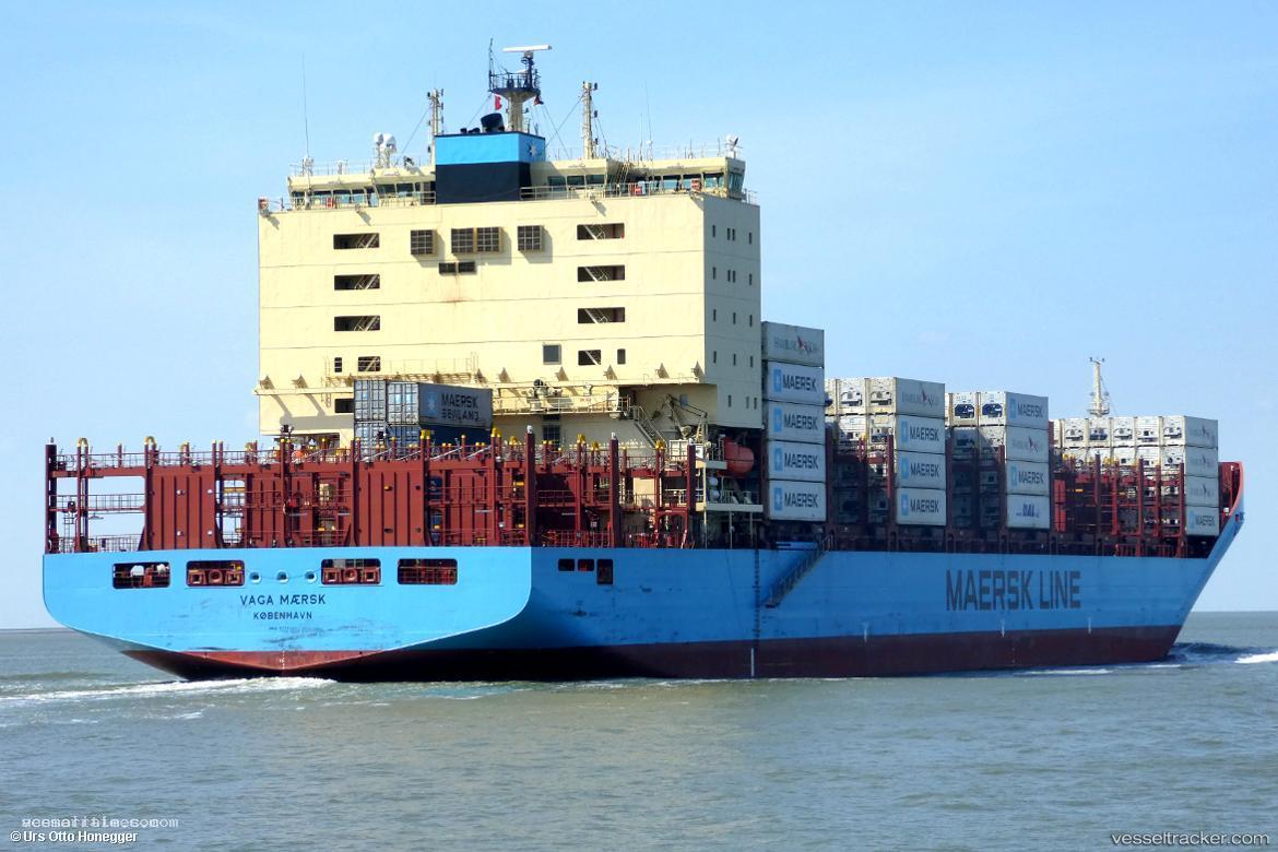 Vaga-Maersk - Container Ship vessel registered in Denmark