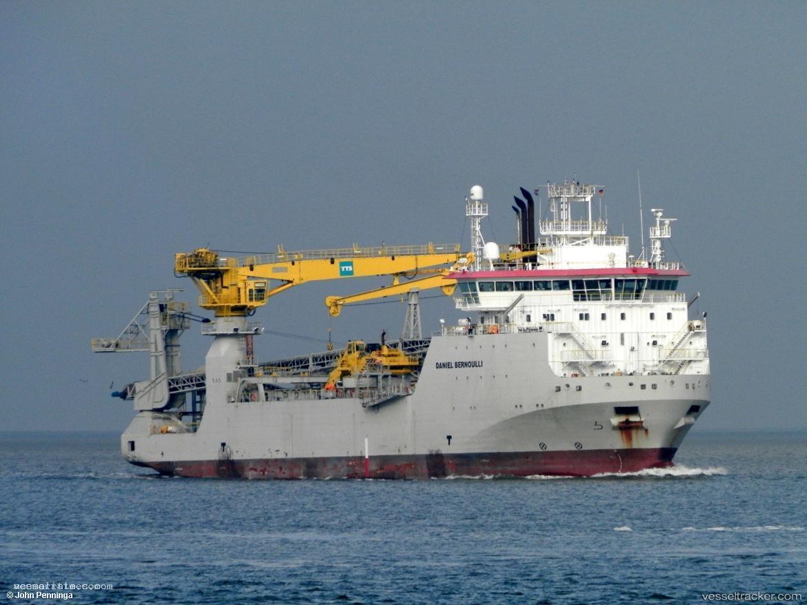 Daniel-Bernoulli - Pipe Burying Vessel vessel registered in Luxembourg