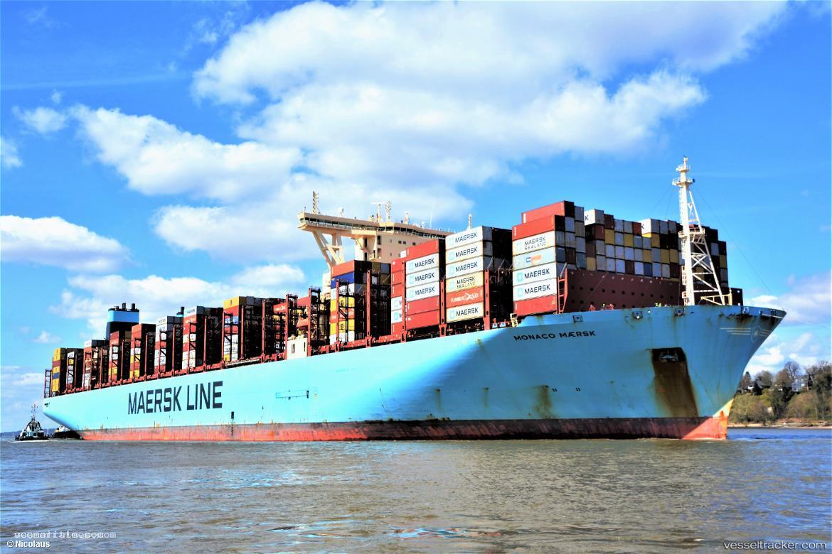 Monaco-Maersk - Container Ship vessel registered in Denmark