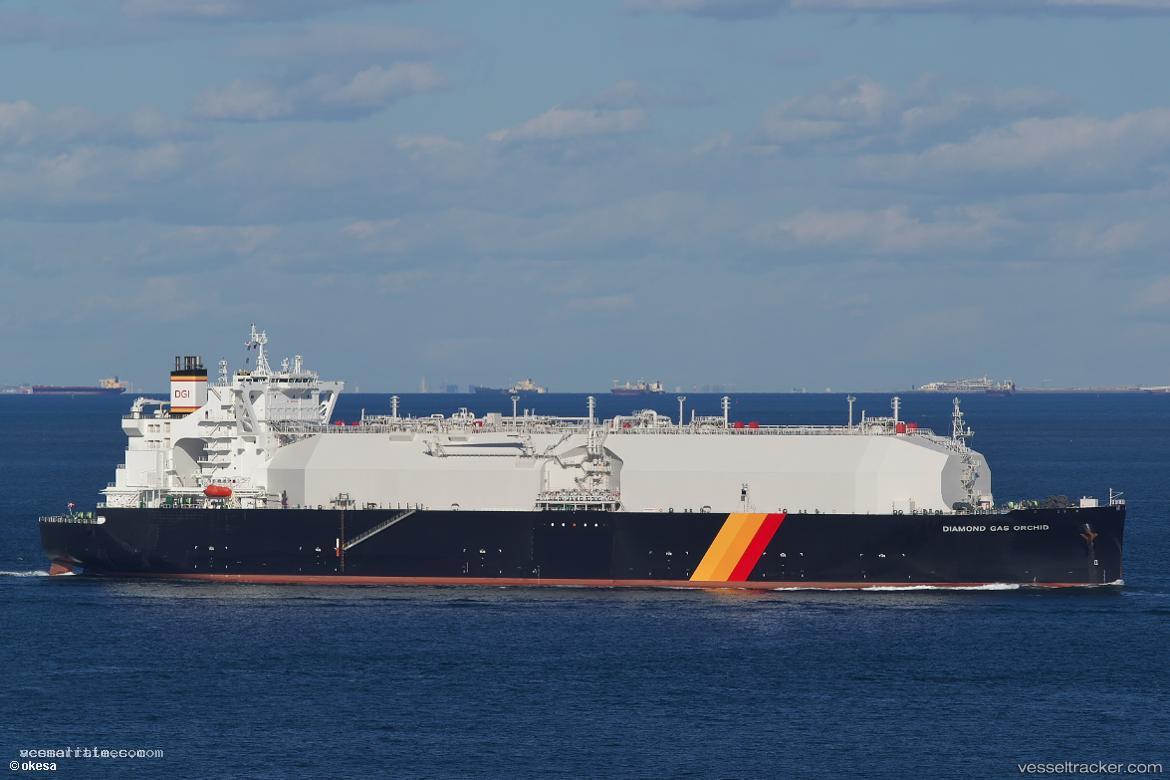 Diamond-Gas-Orchid - Lng Tanker vessel registered in Singapore
