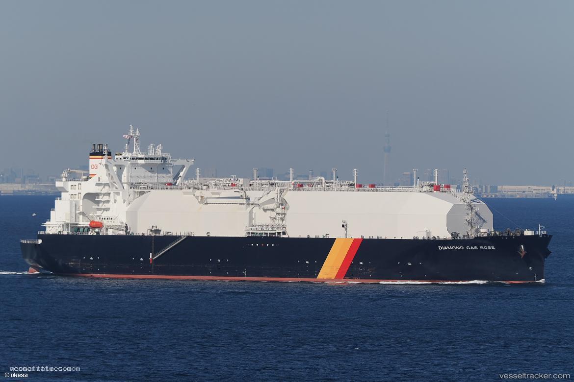 Diamond-Gas-Rose - Lng Tanker vessel registered in Singapore